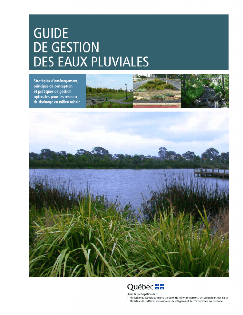 Guide Gestion Eaux Pluviales L Alliance Des Villes Des Grands Lacs Et