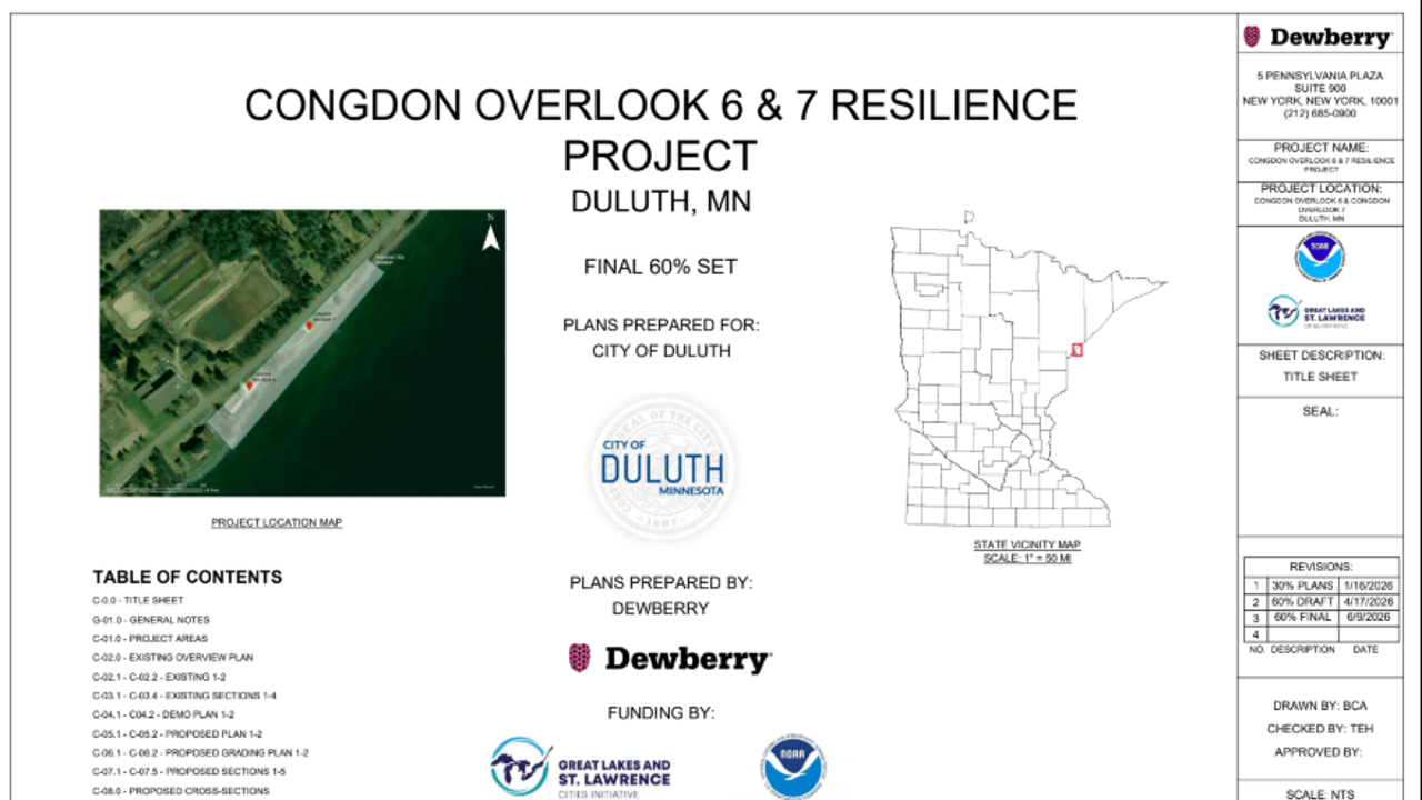Congdon Overlook resilience project.