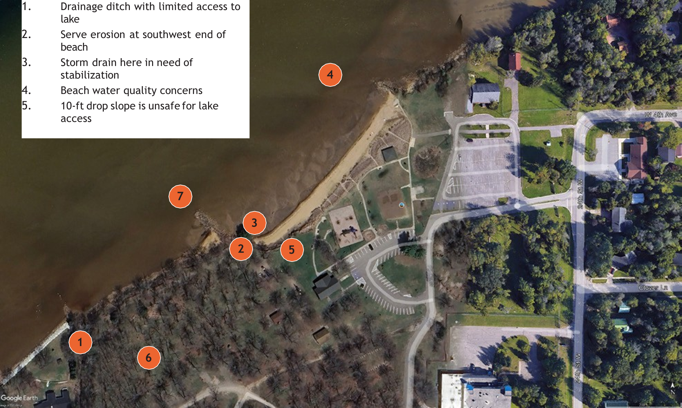 Sherman Park project plan.