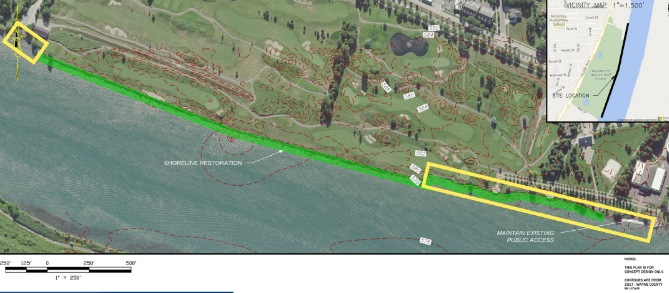 Wyandotte beach project plan.